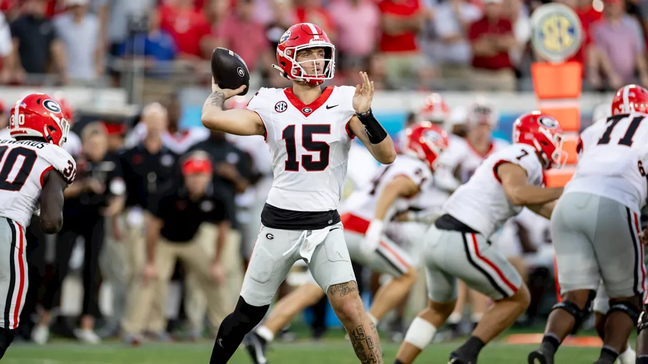 Georgia Football Quarterback Carson beck Says Heisman Trophy is a Team Award