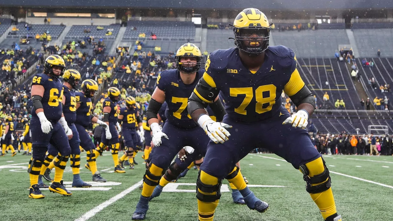 Sherrone Moore, Michigan Football Tasked With Replacing Entire Offensive Line In 2024