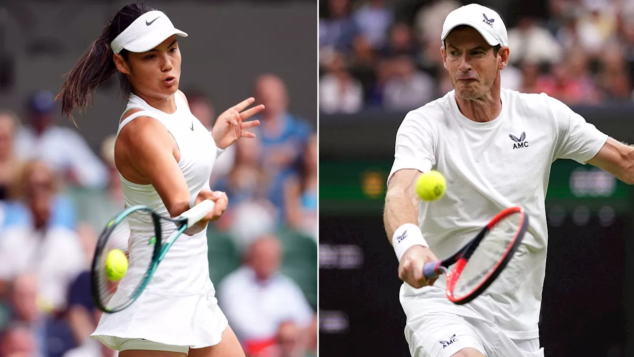 Andy Murray to play mixed doubles with Emma Raducanu at his final Wimbledon