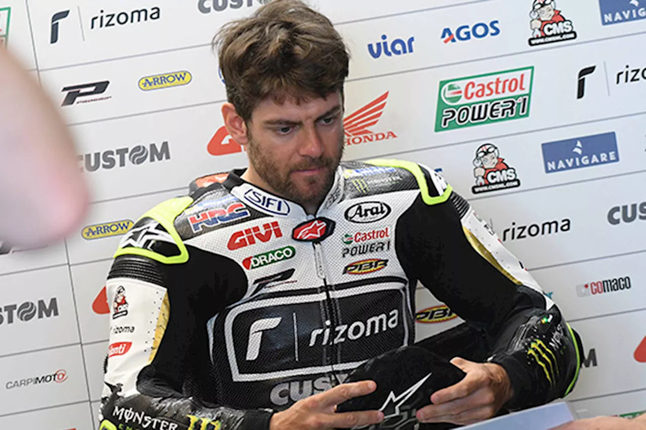 Cal Crutchlow (LCR/9.): «Ich fahre sehr gut»