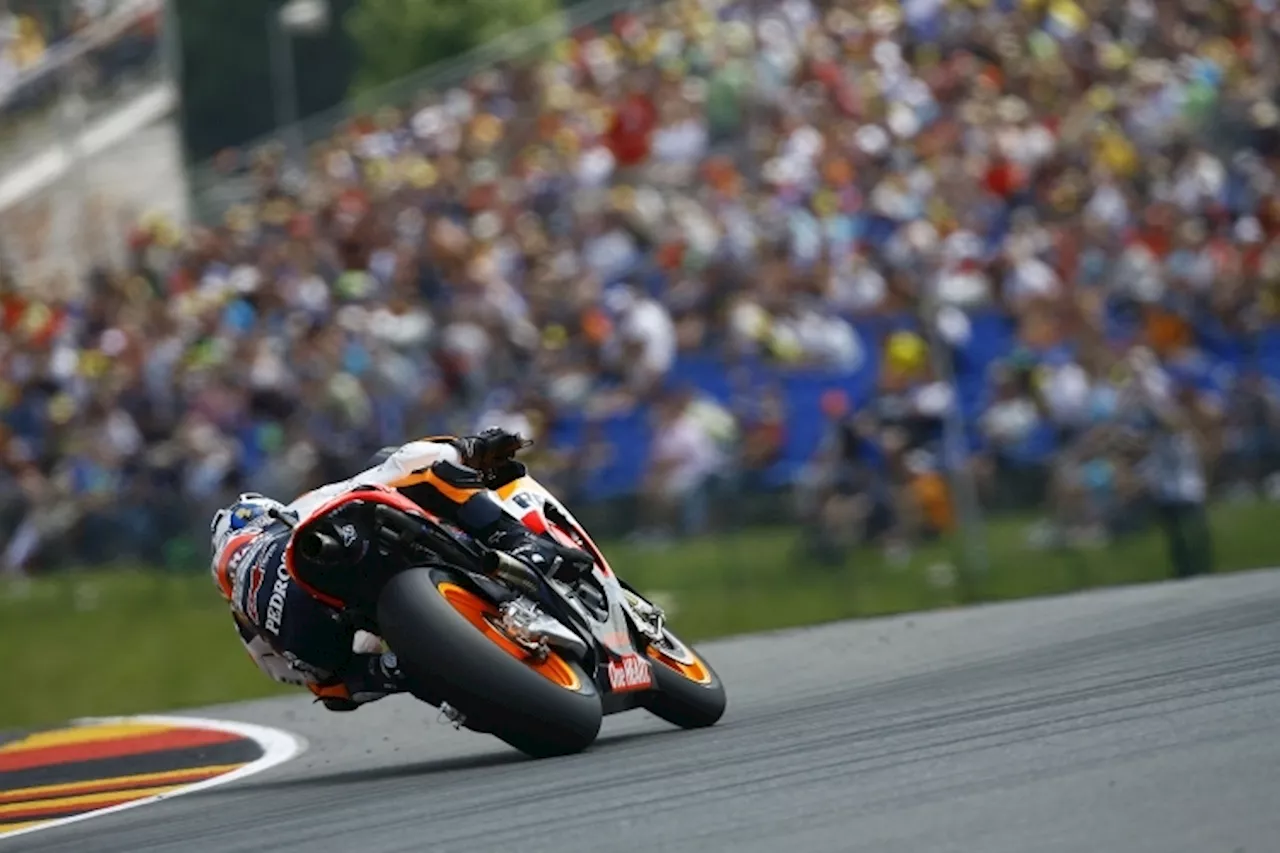 Sachsenring, MotoGP, Rennen: Pedrosa-Triumph