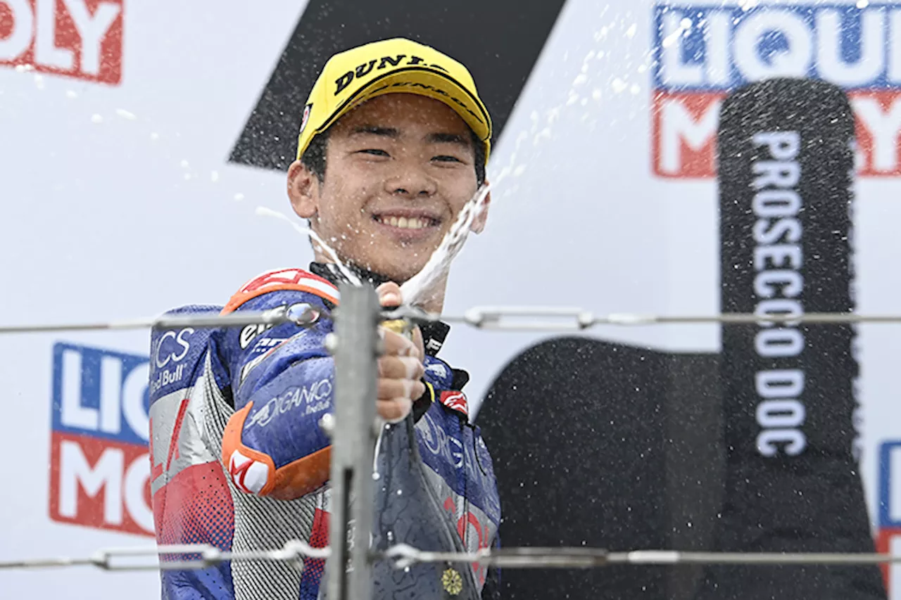 Tech3 KTM feiert: Erster Podestplatz für Ayumu Sasaki