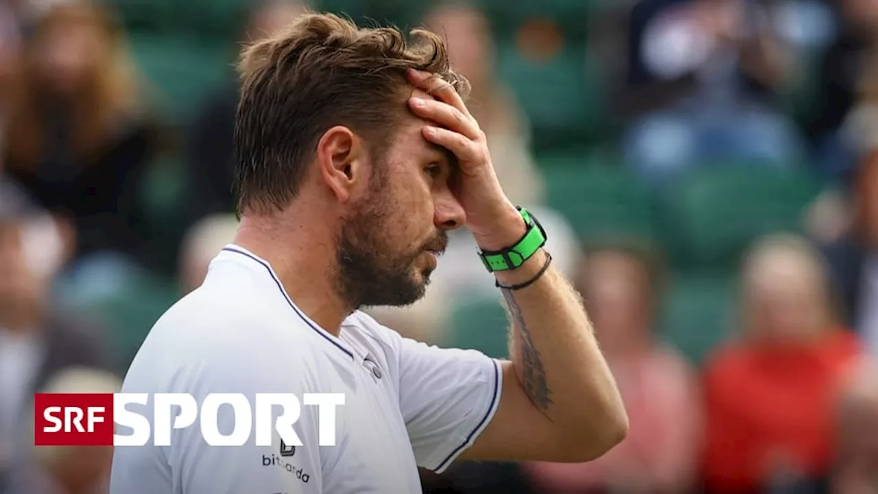 Entscheidung vertagt: Wawrinka gegen Monfils arg in Rücklage