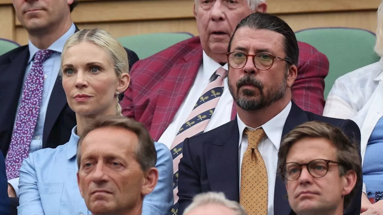 Dave Grohl: Foo-Fighters-Frontmann in Wimbledon kaum wiederzuerkennen