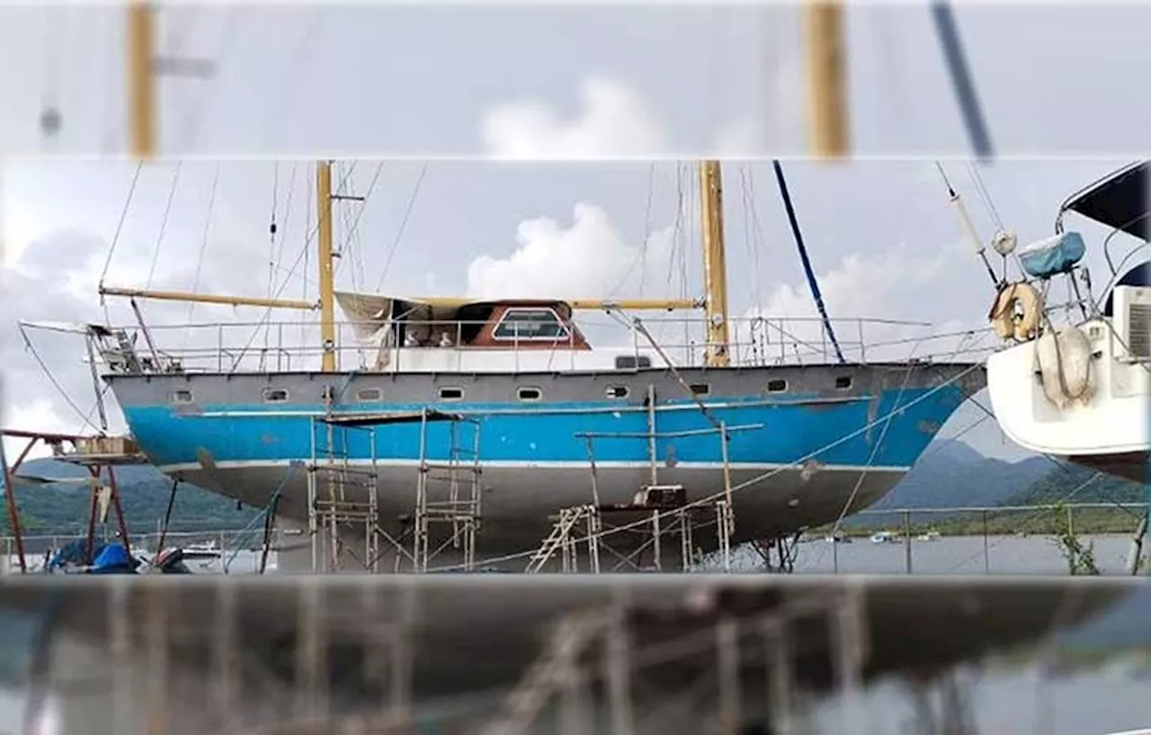 Yacht ‘used’ in transportation of 1.4 tons of shabu seized