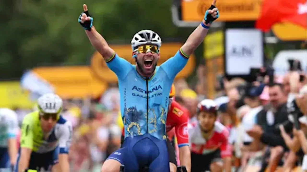 Cavendish makes Tour de France history with 35th stage win South