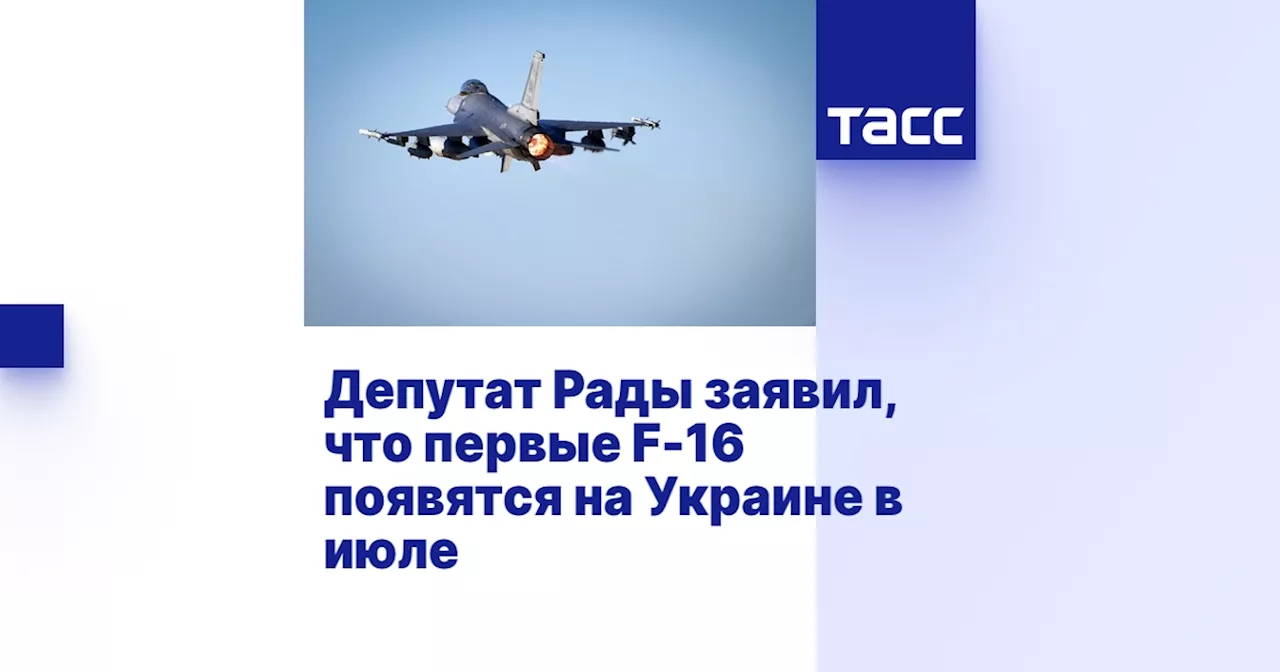 Депутат Рады заявил, что первые F-16 появятся на Украине в июле