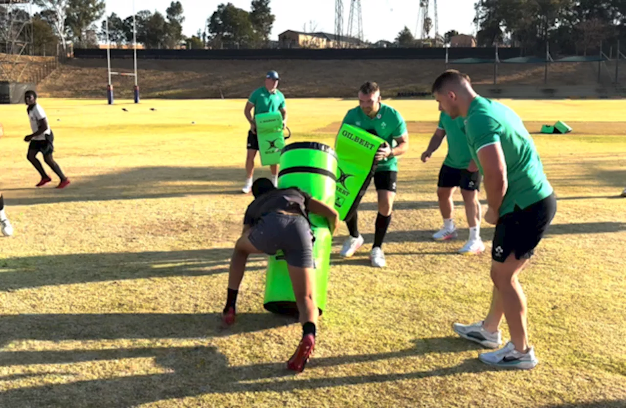 'It's a real privilege' - Ireland train with players from Alexandra township