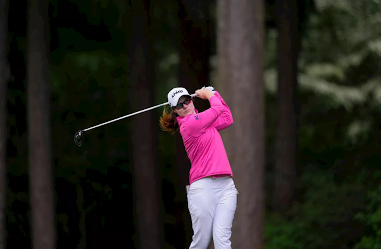 Leona Maguire leads on two fronts at Aramco Team Series