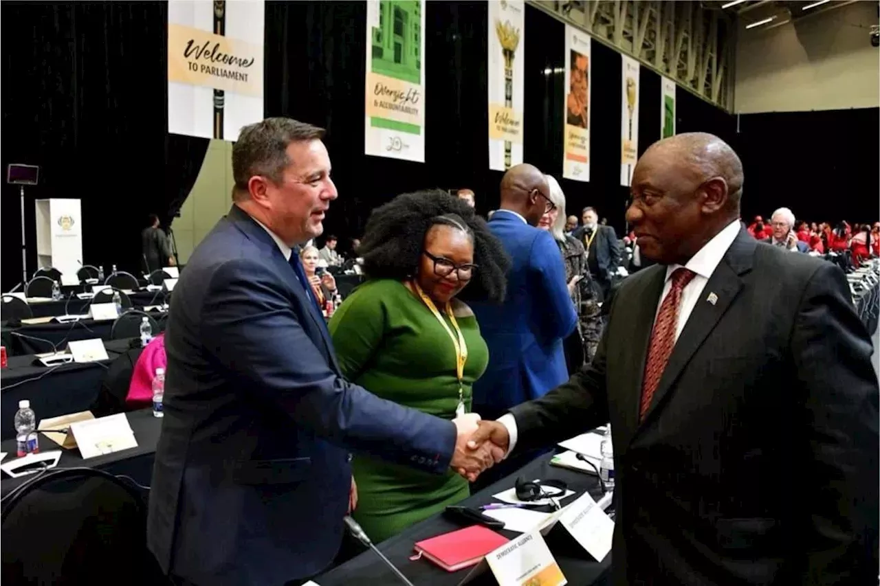 ‘dr John Steenhuisen… Did I Say Dr Or Mr?’- Ramaphosa Throws Shade At 