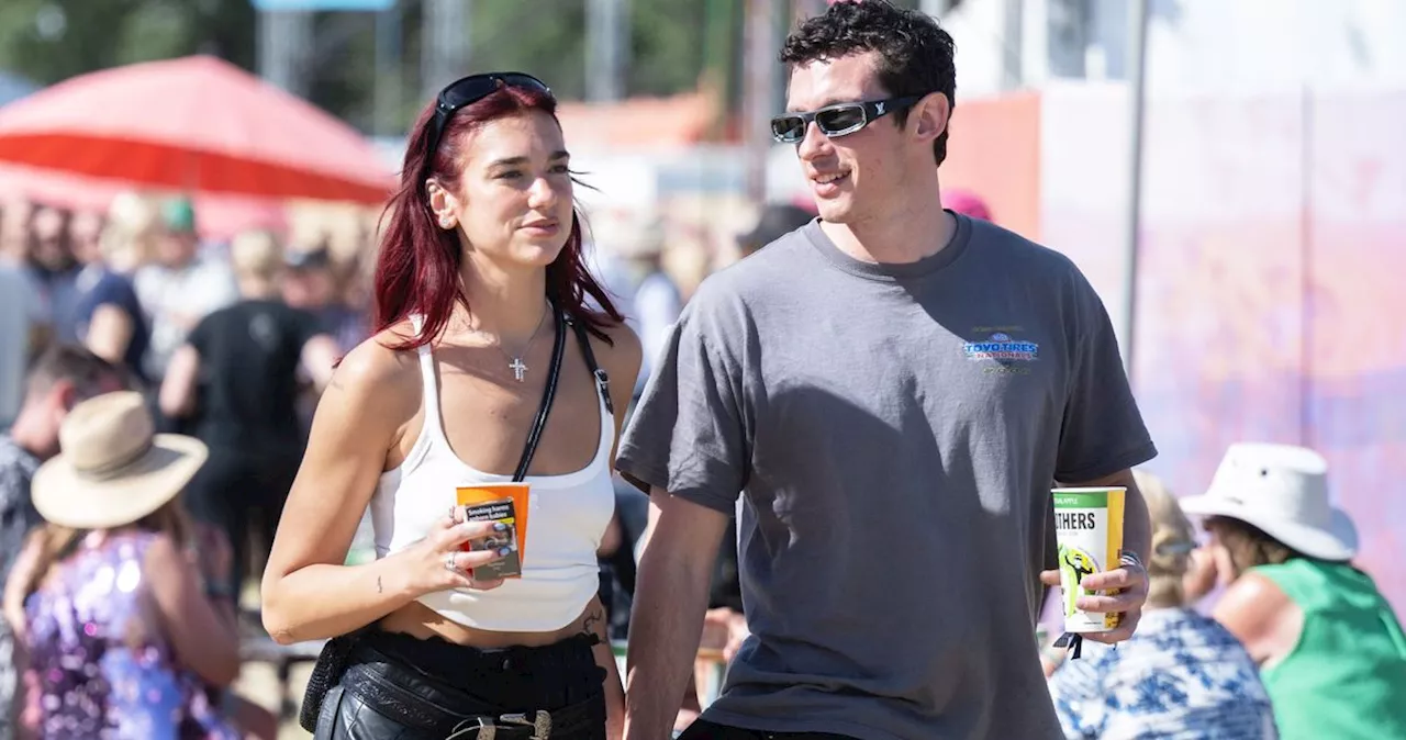 Dua Lipa and Callum Turner Hard-Launch at Glastonbury