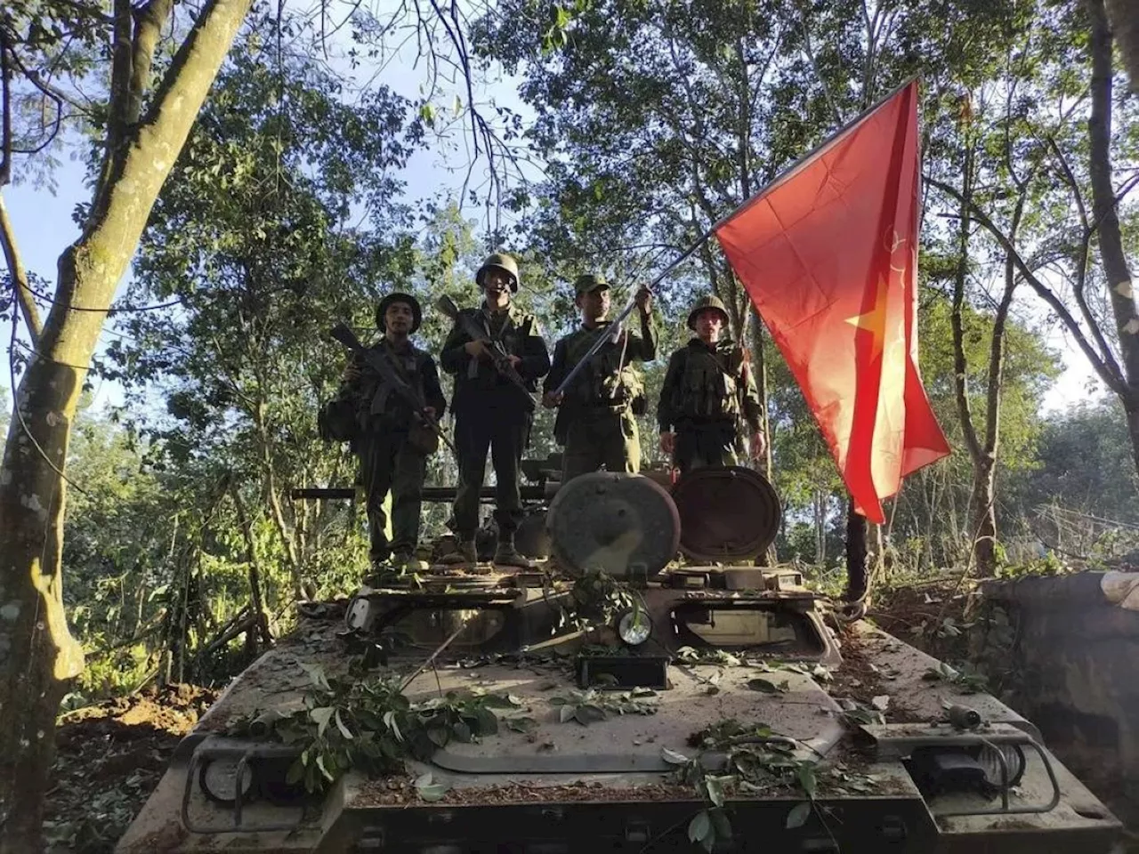 Clashes erupt near army command in north Myanmar