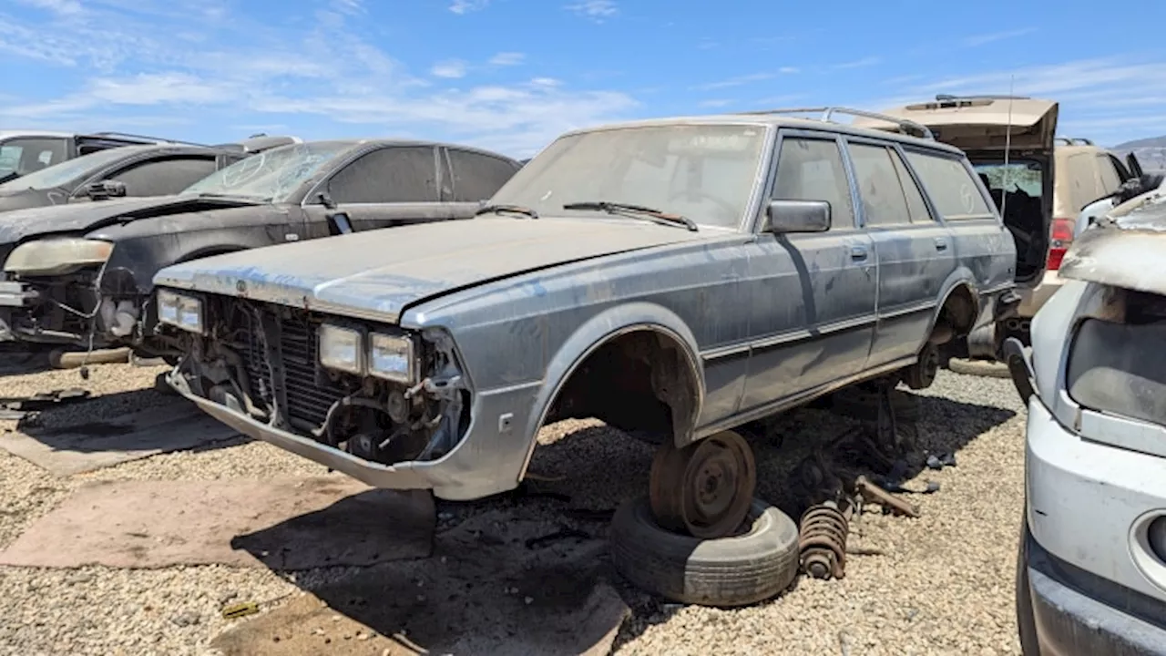 Junked 1982 Toyota Cressida Station Wagon