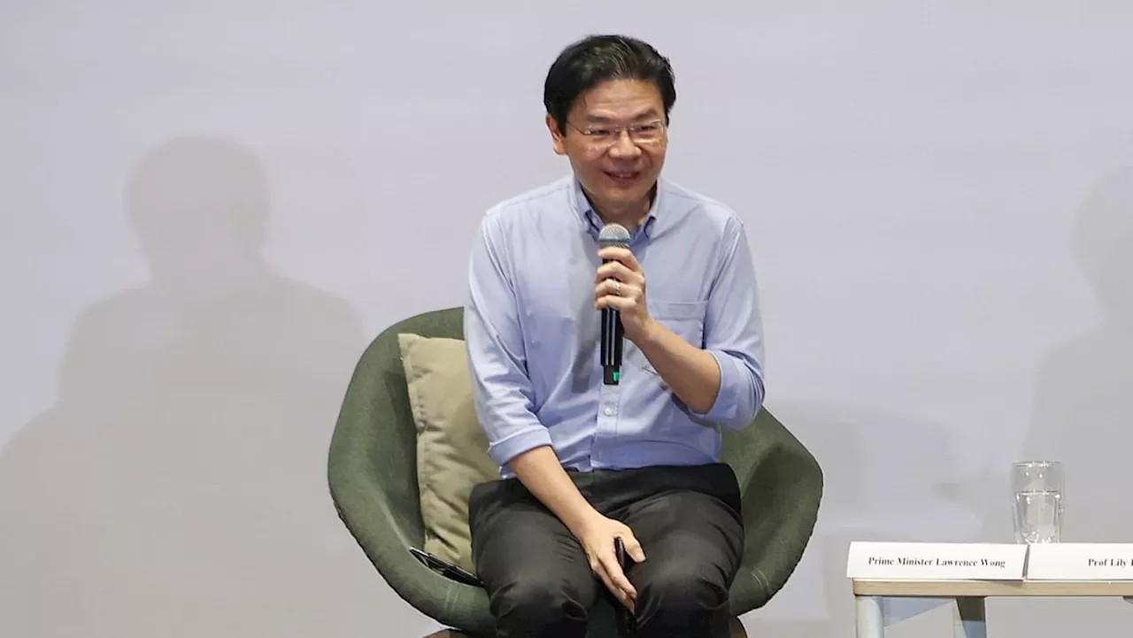 Dialogue with youth: PM Wong on finding balance in Singapore's workforce, making mistakes in life and doing meaningful work