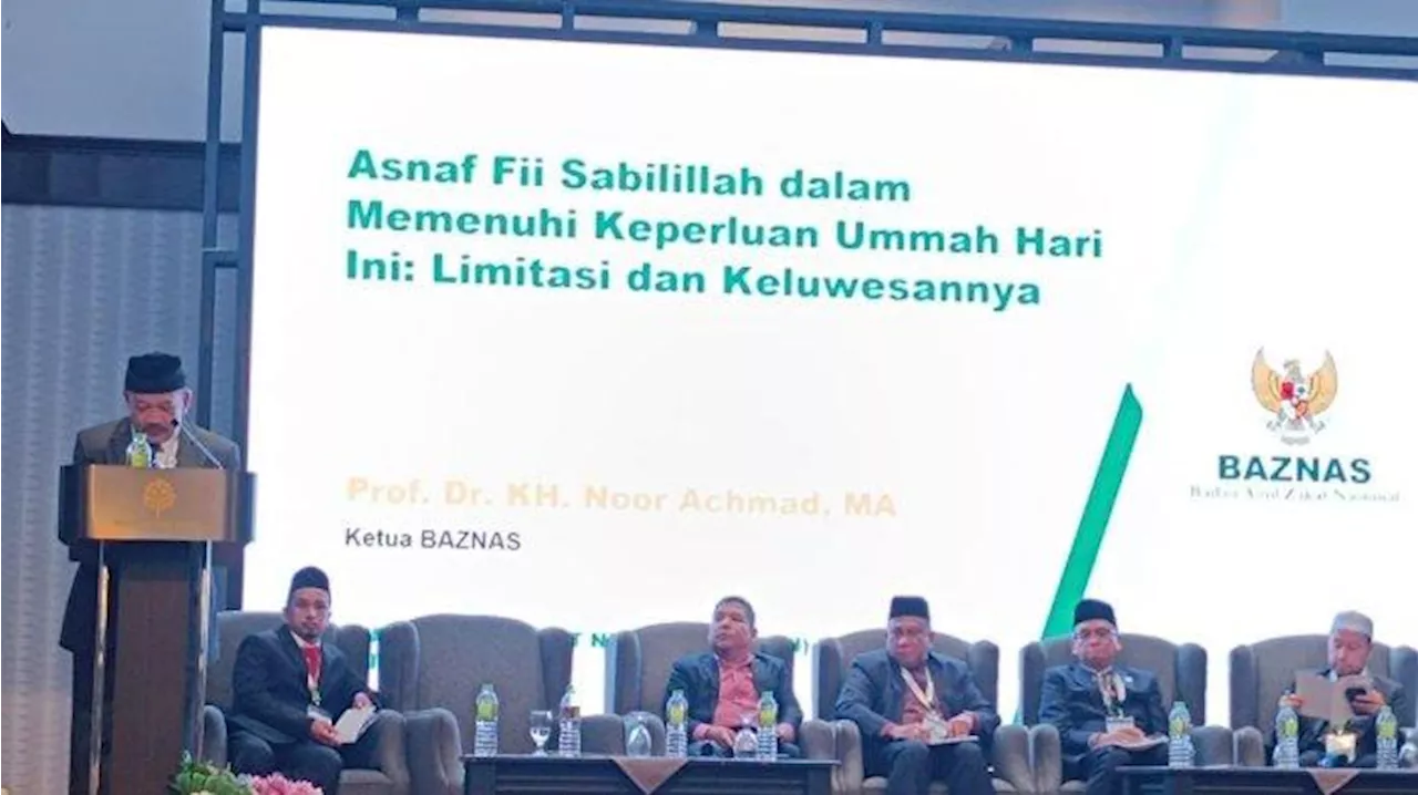 Hadiri MZN di Malaysia, Ketua Baznas RI Paparkan Makna Fi Sabilillah dalam Asnaf Zakat