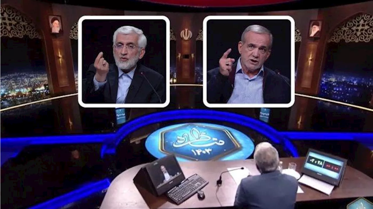 Jelang Pilpres Iran Putaran Kedua, Pezeshkian dan Jalili Berdebat Sengit terkait Visi Misi Ekonomi