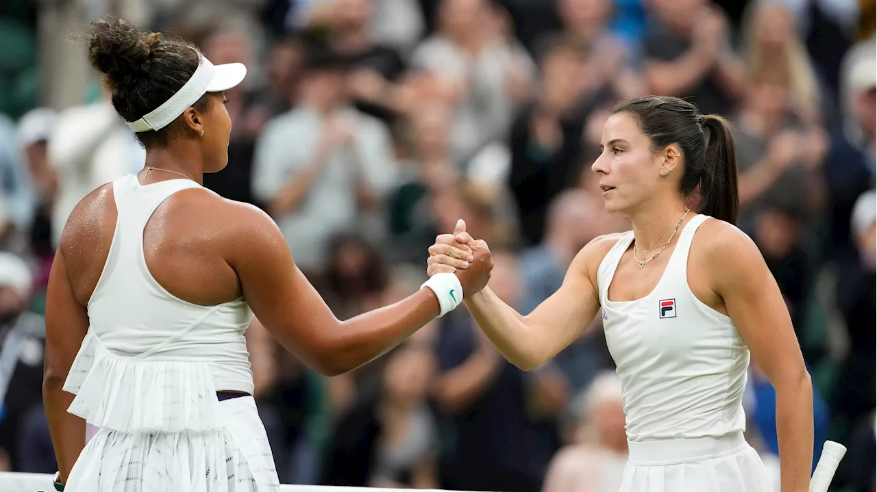 Navarro's mental notes help her beat former No. 1 Osaka at Wimbledon