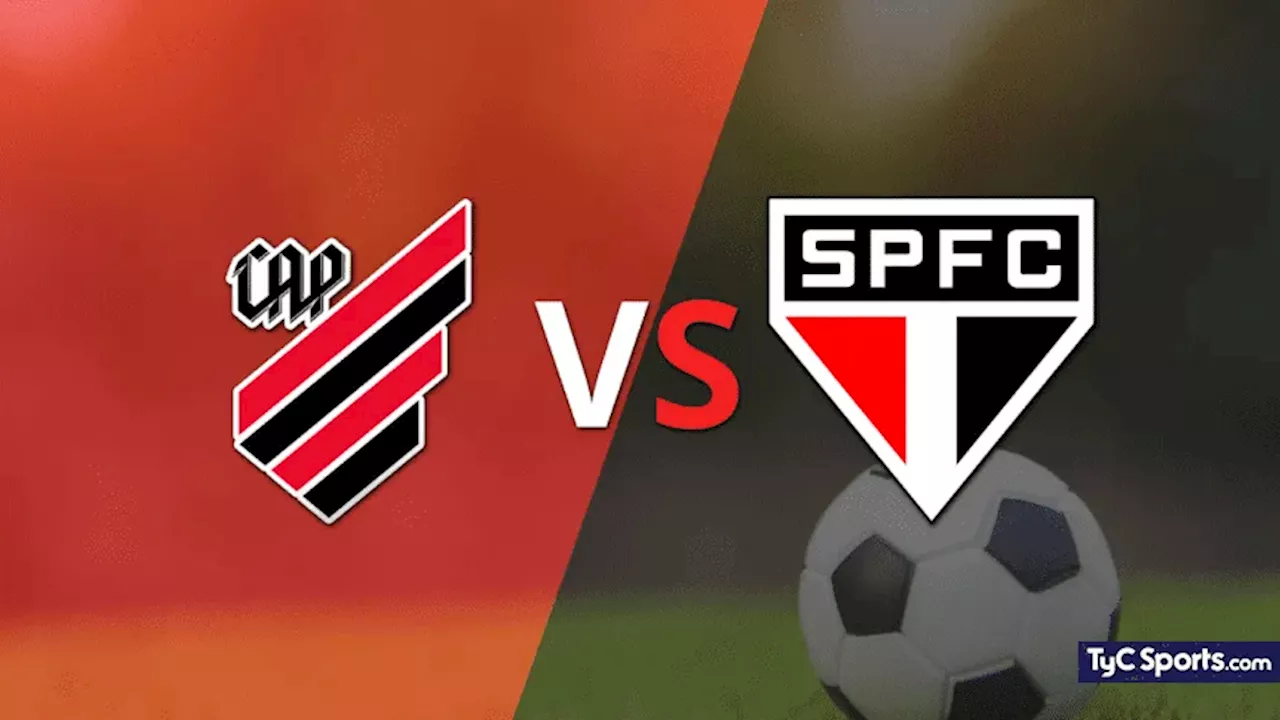 Athletico Paranaense vs. São Paulo en vivo: cómo verlo, horario y TV