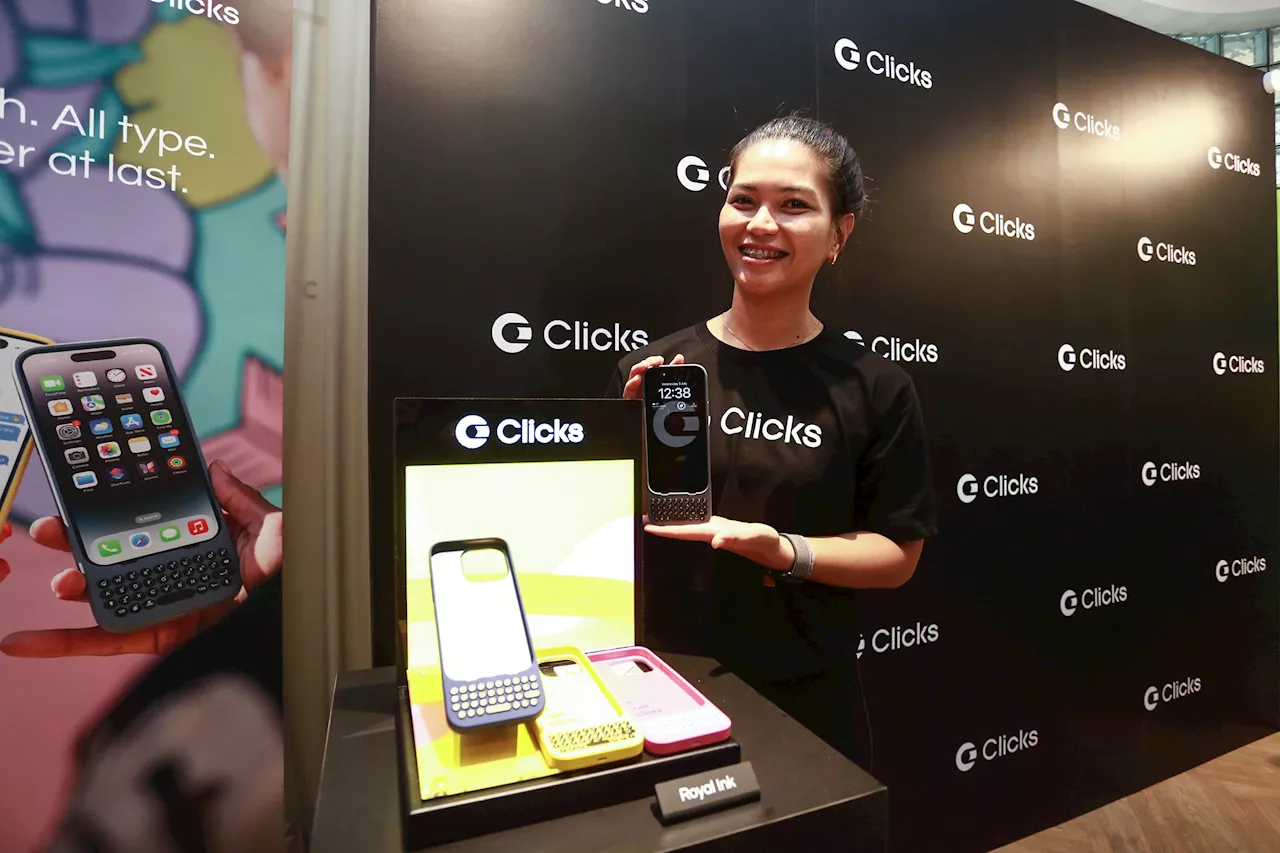 Clicks tawar papan kekunci kepada pengguna iPhone Malaysia