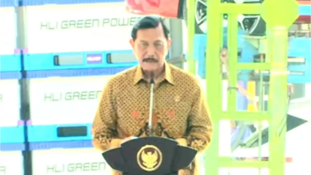 Luhut Targetkan RI Produksi 600 Ribu Baterai Kendaraan Listrik pada 2030