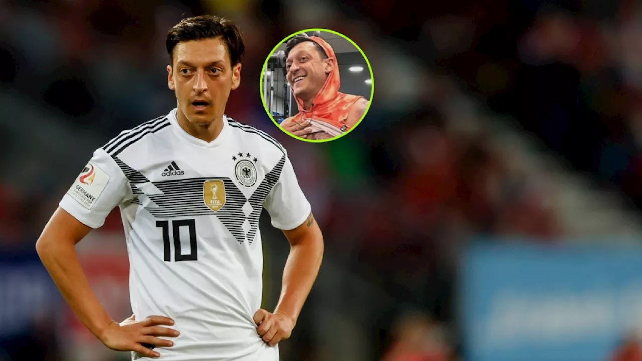 Bodybuilder Mesut Özil toont indrukwekkend resultaat van een jaar lang hard trainen