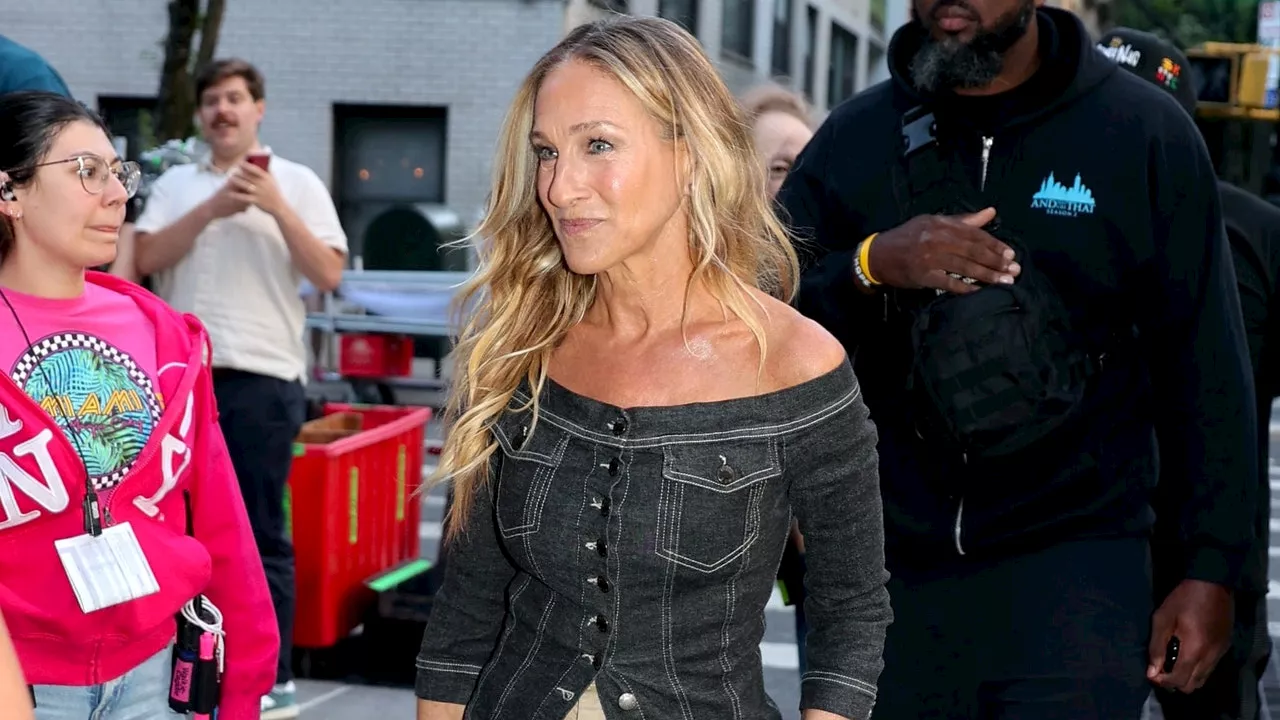 Sarah Jessica Parker: Mit Caprihose und Pumps lässt sie jetzt ihren Look aus 'Sex & The City' wieder aufleben