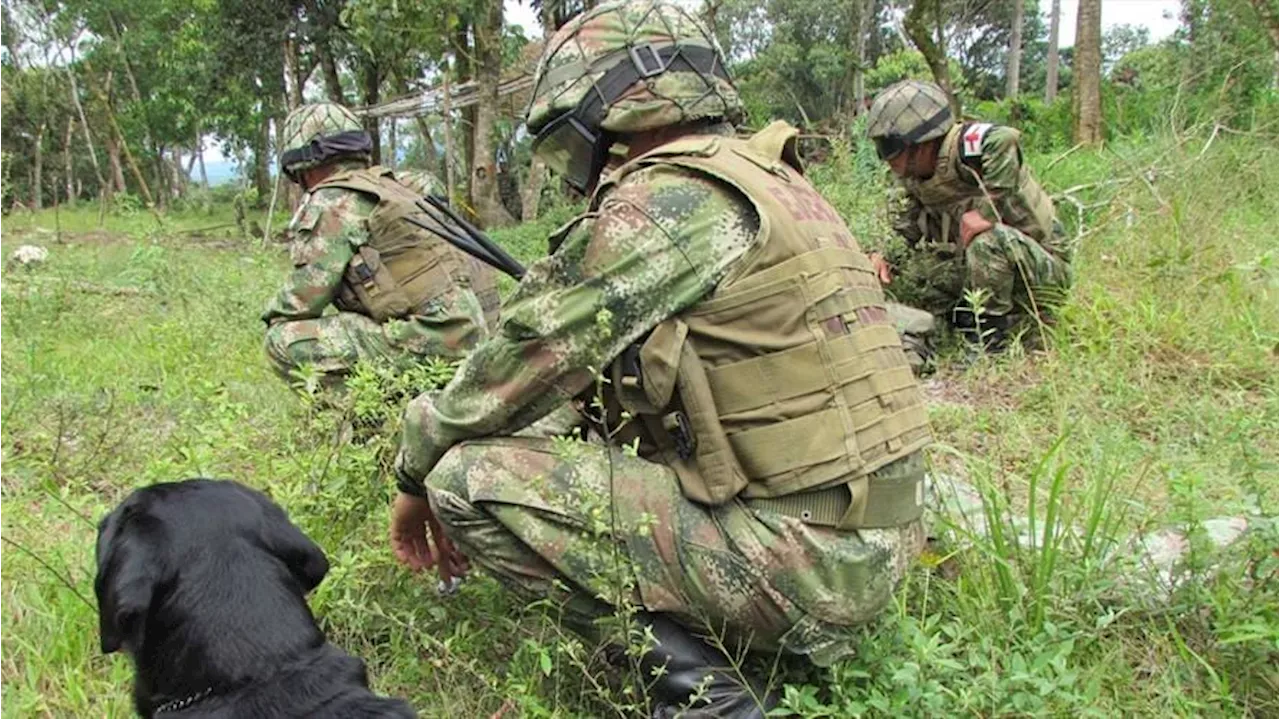 Suboficial del Ejército resultó herido tras ataque con drones al sur del Cauca