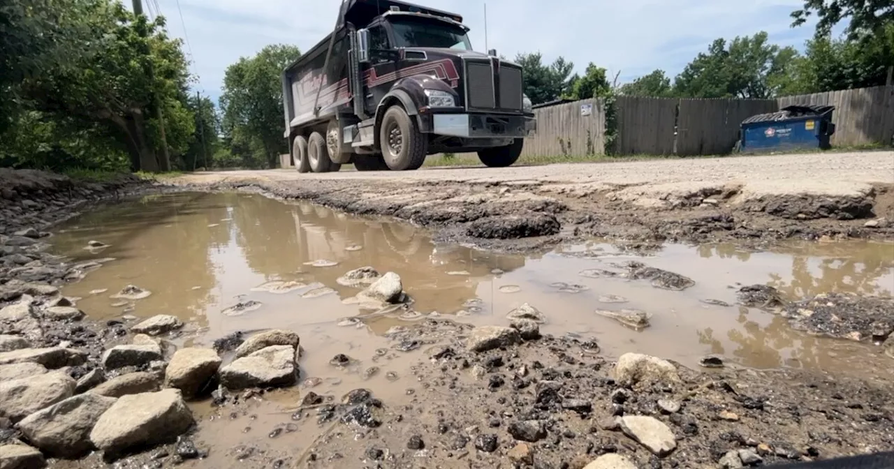 Decatur Township neighbors hope DPW fixes pothole-ridden road