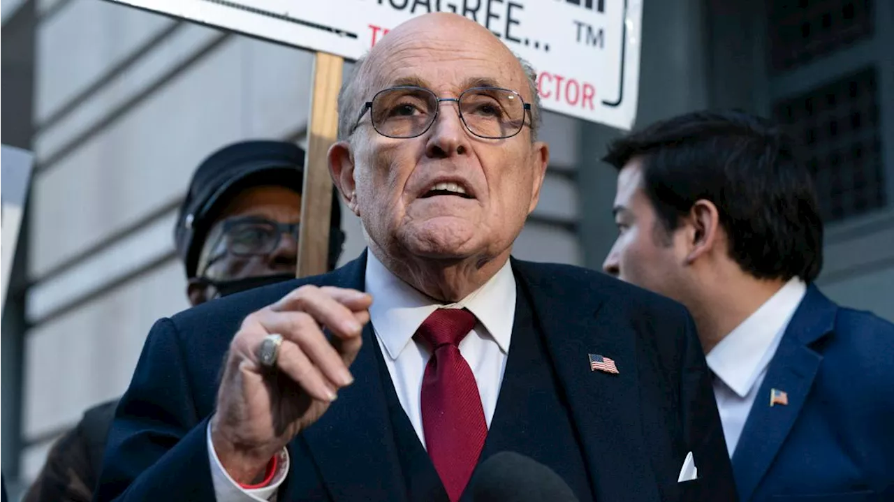 Giuliani disbarred in NY as court finds he repeatedly lied about Trump's 2020 election loss