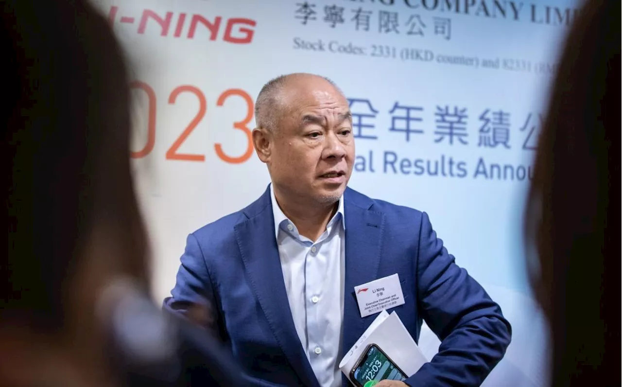 Champion Gymnast Li Ning Is Said to Weigh Bigger Stake in His Apparel Company