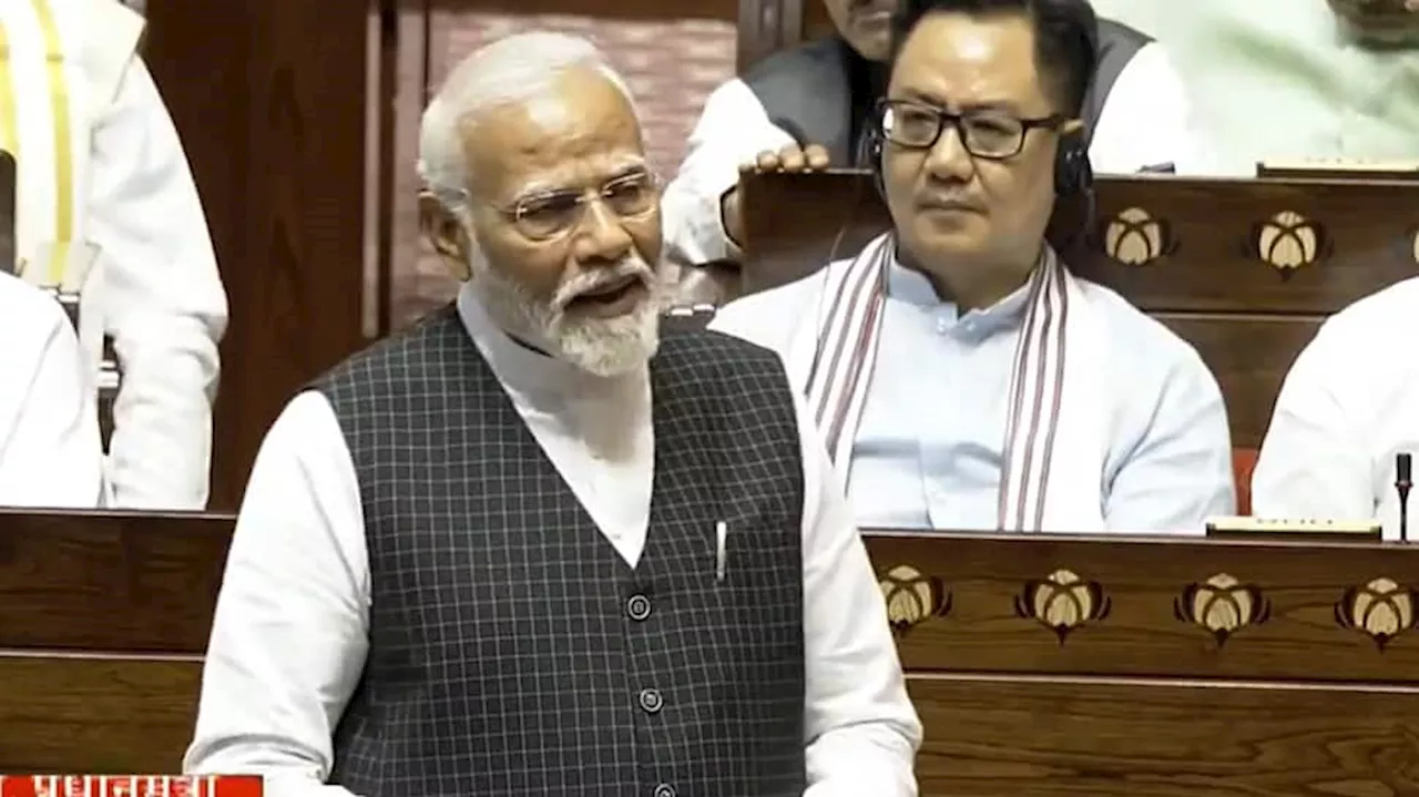 PM Narendra Modis Rajya Sabha Speech: From Development To Attack On Opposition, Key Highlights