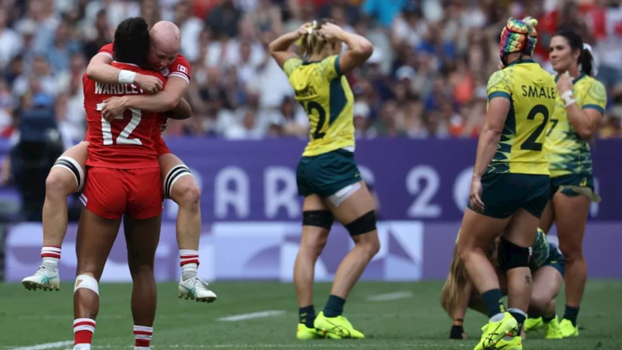 Australia’s women’s rugby sevens dream shattered in Olympic semi-final loss to Canada