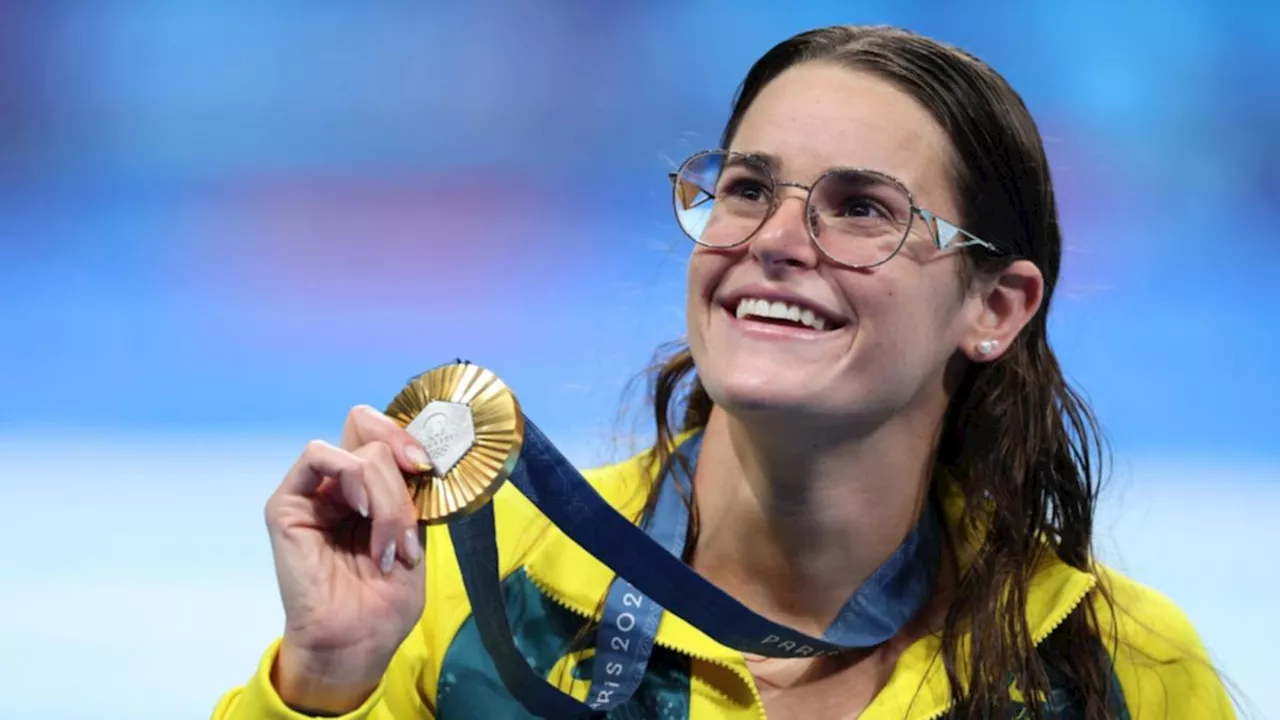 Australian backstroke champion Kaylee McKeown pays tribute to late father after Olympic gold