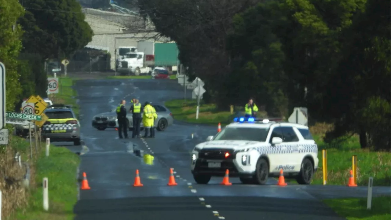 Man arrested over death of another man believed to be victim of hit-and-run in Trafalgar, Victoria