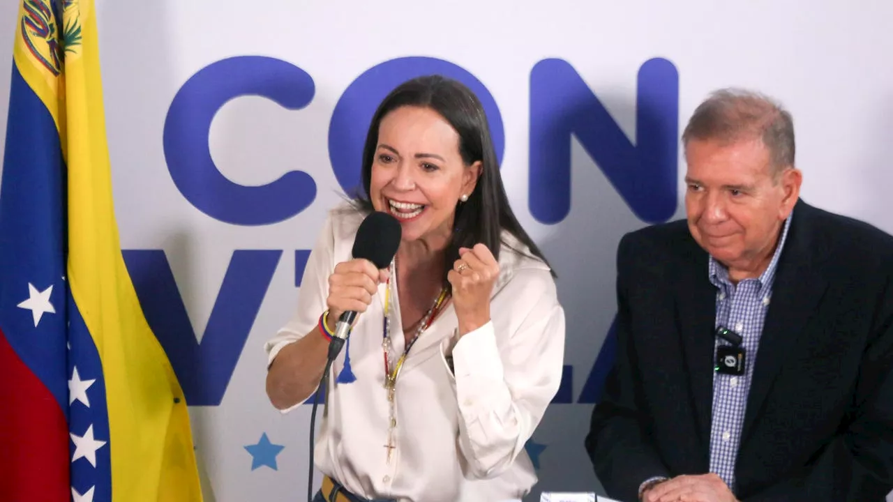 La oposición venezolana asegura que Edmundo González ganó las elecciones con un 73% de las actas