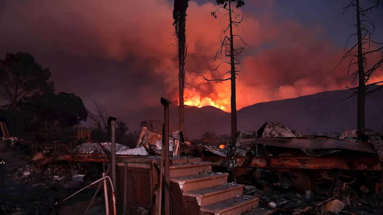 Western wildfires latest: Firefighters battling 3 major blazes, 2 in California