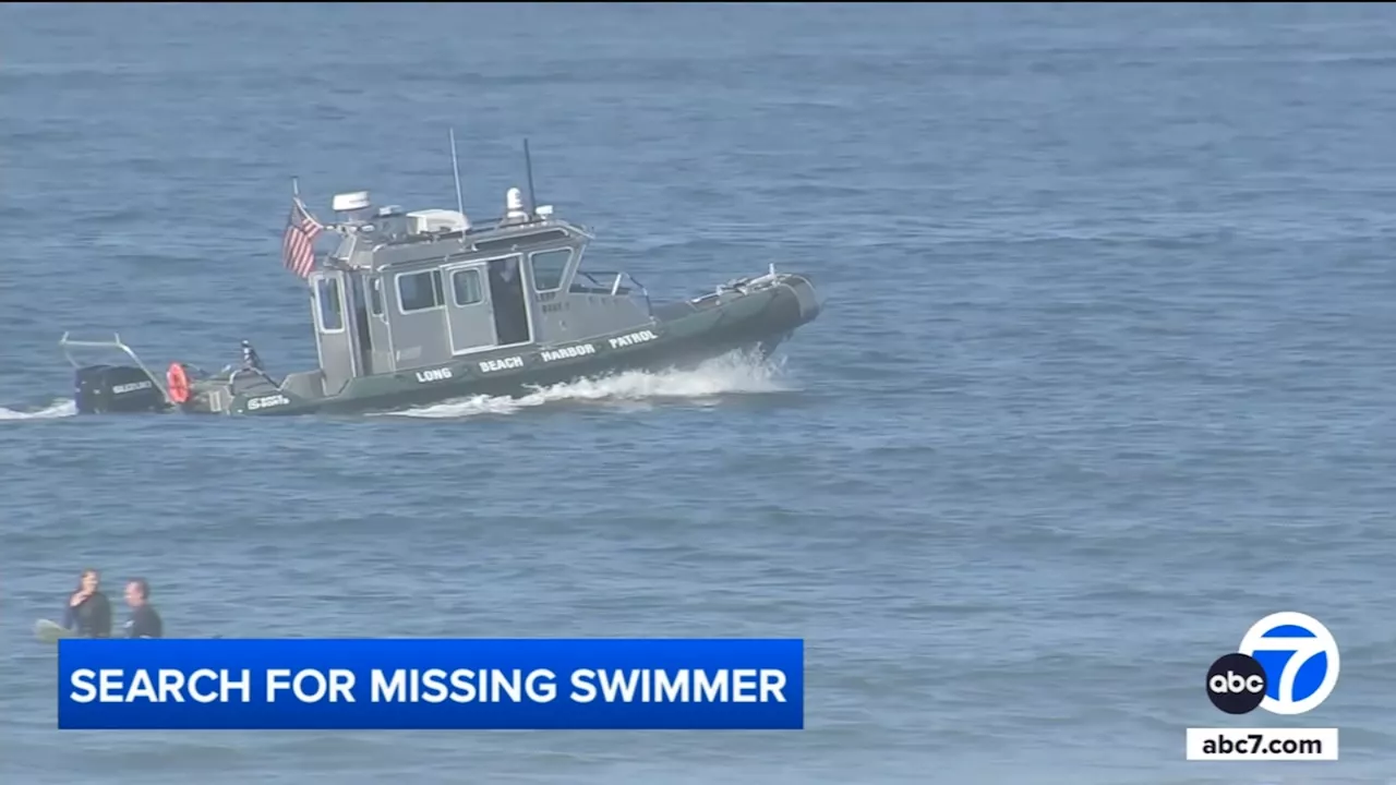 Friends cling to hope as search for missing teen swimmer continues off coast of Huntington Beach