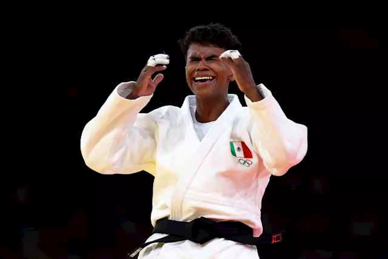 La mexicana Prisca Awiti hace historia y gana plata en judo en París 2024