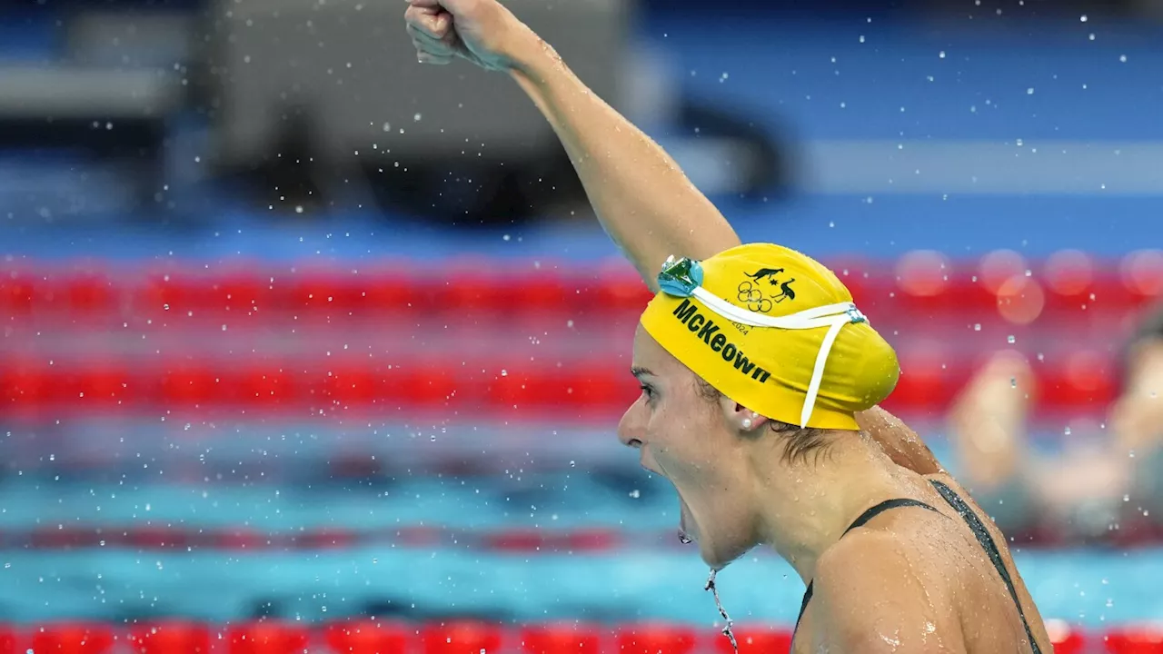 Kaylee McKeown still rules the Olympic backstroke, beating Regan Smith in women's 100 meters