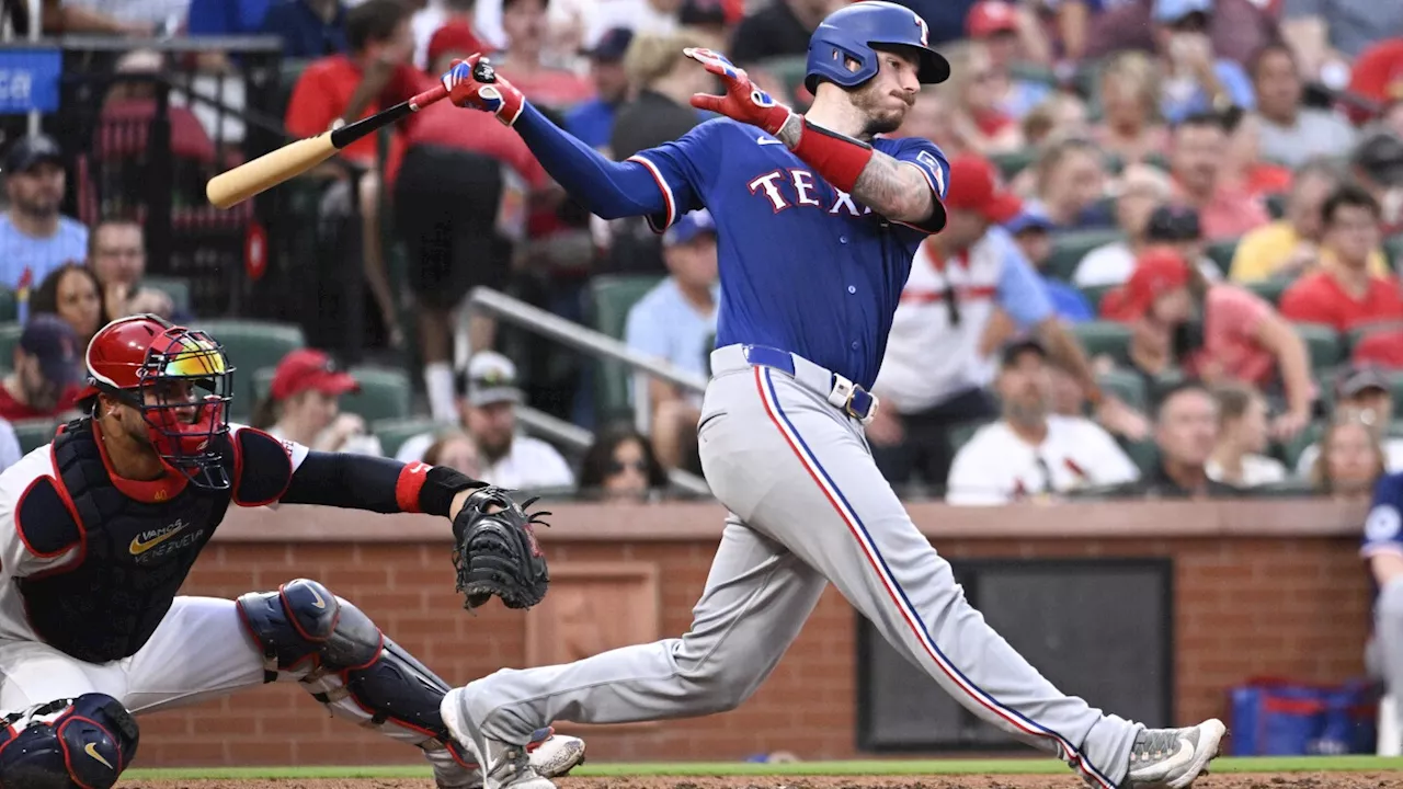 Lowe hits 2-run homer, Eovaldi works 6 solid innings and Rangers beat Cardinals to snap 3-game skid