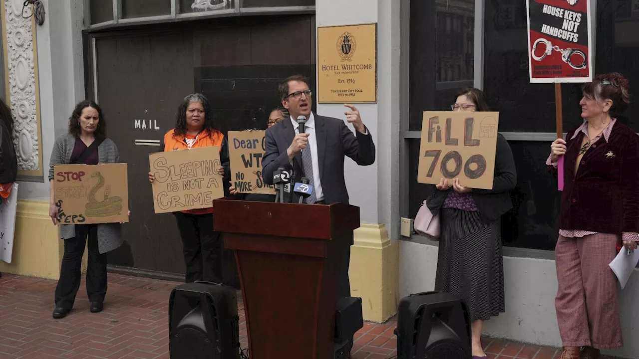 San Francisco police and street cleaners take aggressive approach to clearing homeless encampments