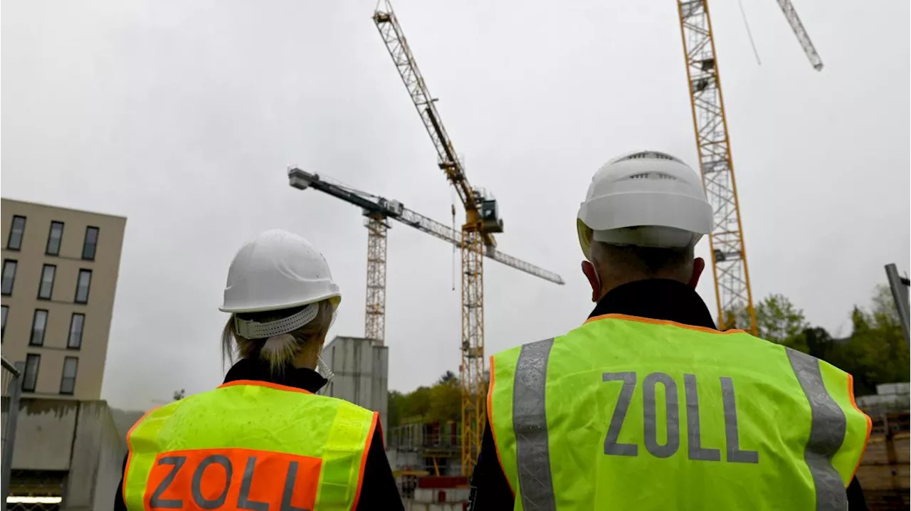 Zoll fehlen über 2000 Beamte im Kampf gegen Schwarzarbeit