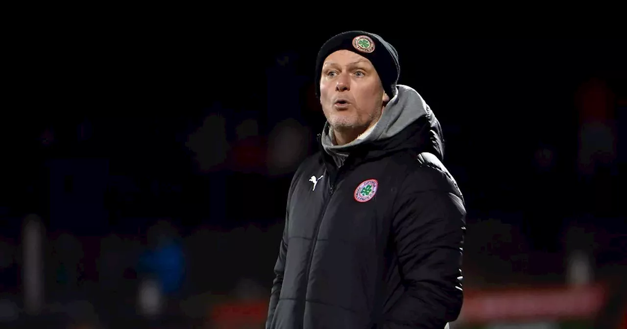 Cliftonville asked to be courageous as Rory Hale misses crucial European tie