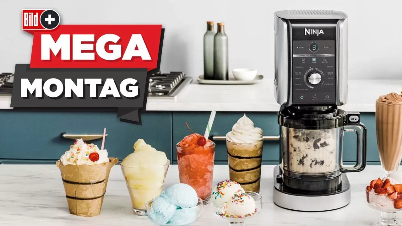 MEGA MONTAG mit BILDplus: eine Eismaschine von Ninja gewinnen