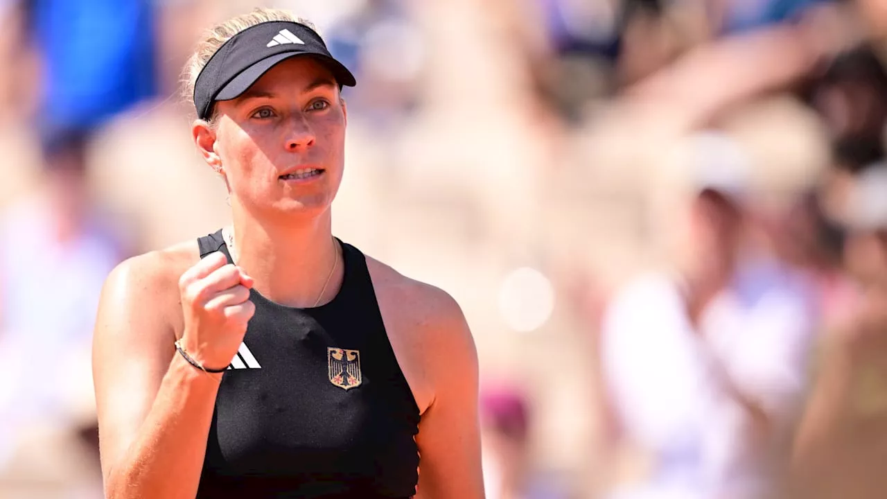 Olympia 2024: Angelique Kerber steht in Paris im Viertelfinale