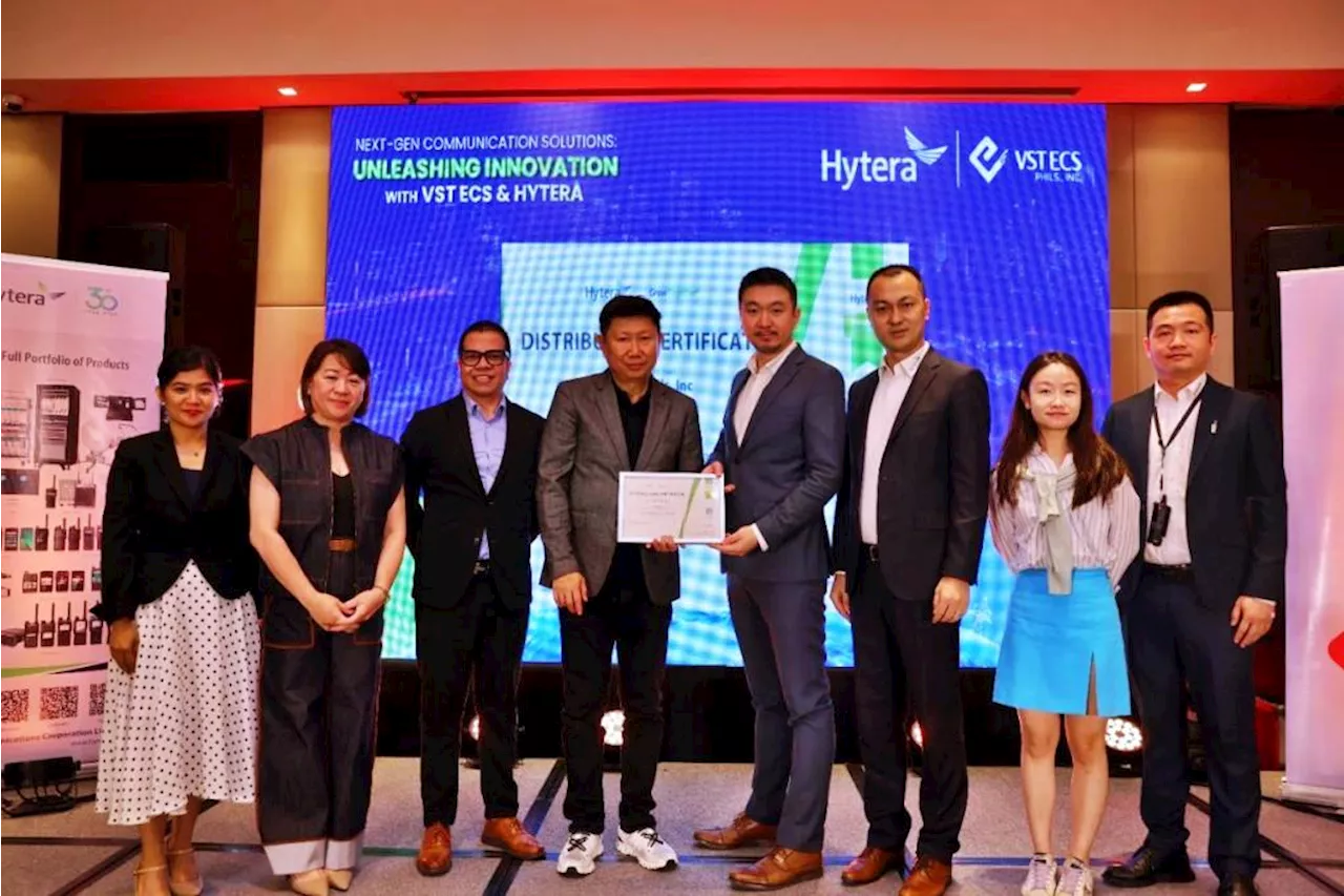 VST ECS appointed as Authorized Distributor for Hytera Communications in PHL