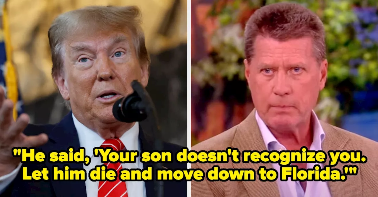 Donald Trump's Nephew Said Trump Told Him To Let Disabled Son Die