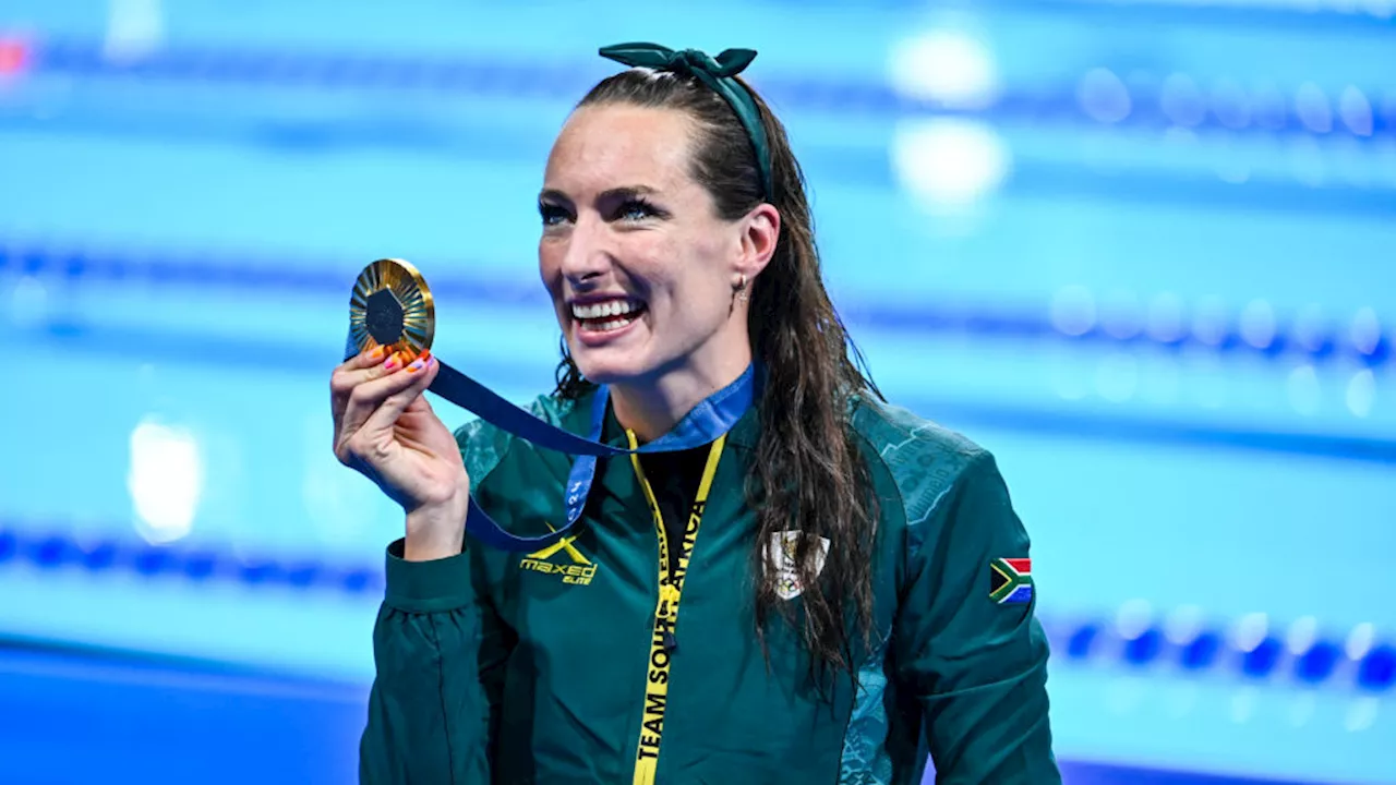 Tatjana Smith claims SA's first gold at Paris Olympics