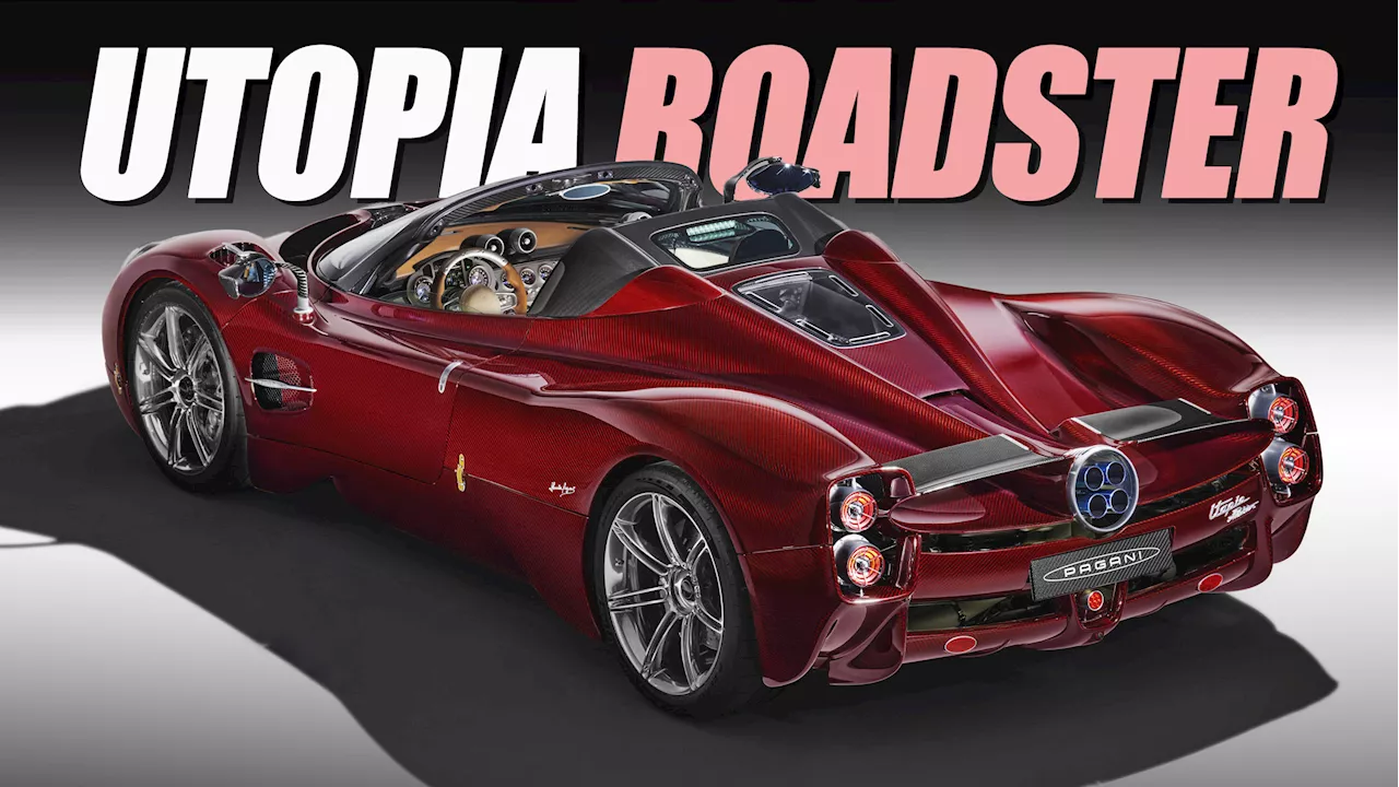 Pagani Utopia Roadster Weighs The Same As The Coupe, Costs $3.4M