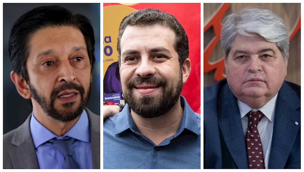 Nunes, Boulos e Datena estão tecnicamente empatados na disputa eleitoral em SP, indica Quaest